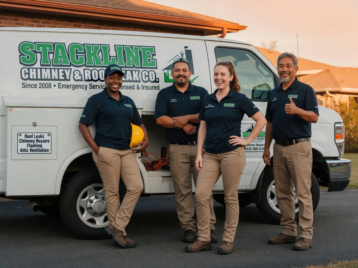 Chimney flashing repair company in Portage, IN
